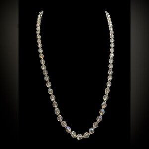 Vintage Aroura crystal necklace